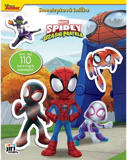 Książeczka z naklejkami Spidey