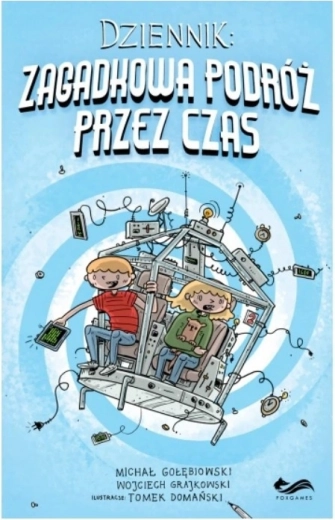 Dziennik: Tajemnicza podróż w czasie - interaktywna książka dla dzieci