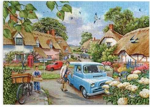 HOP Puzzle Świeży poranek 500 dużych elementów