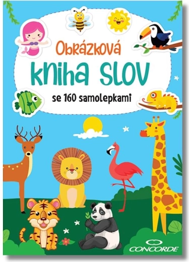 Obrazkowa książka słów z naklejkami CONCORDE