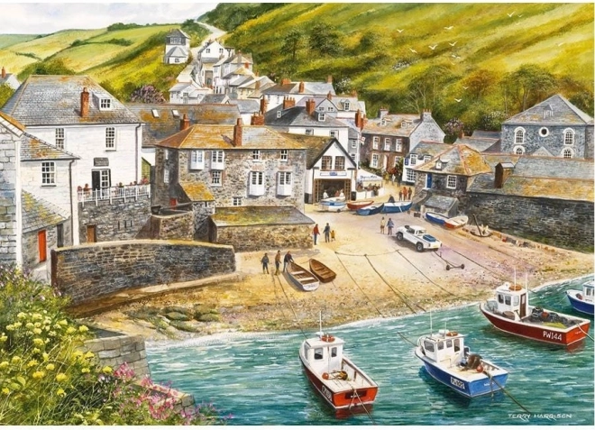 Gibsons puzzle Przystań Port Isaac, Kornwalia – 500 elementów