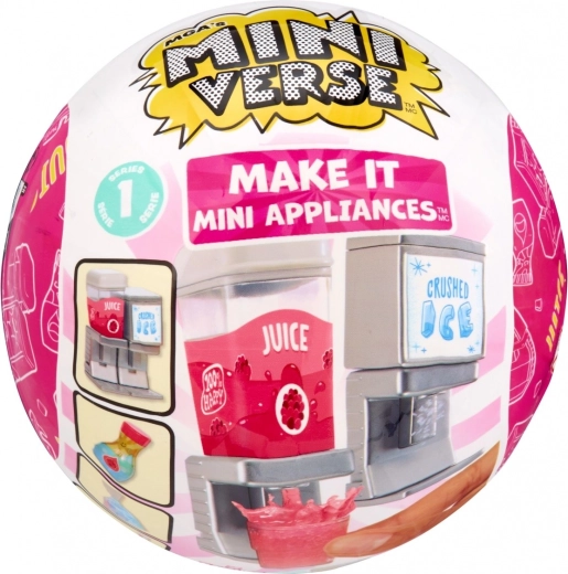 MGA’s Miniverse Make It Mini Appliances – mini dozownik napojów i lodu (blind box) - 1 szt.