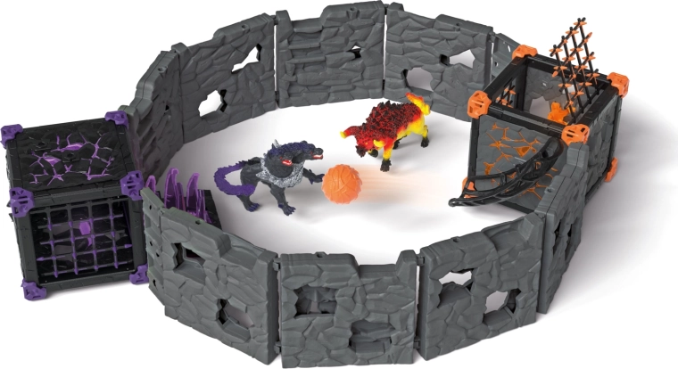 Schleich Eldrador creatures arena BattleCave lawa x kamień