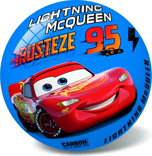 Piłka Disney Cars niebieska 14 cm