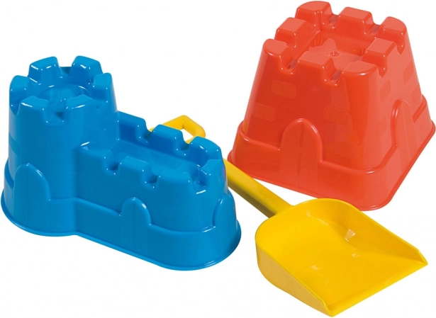 ANDRONI foremki do piasku – mury z łopatką (mix kolorów)