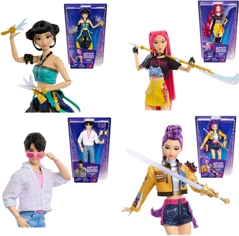 Mattel K-pop Demon Hunters lalka modowa assort - 1 sztuka