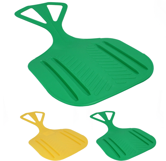 Plastowy ślizgacz w kształcie jabłka dla dzieci i dorosłych