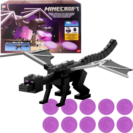 Minecraft Ender Dragon – atak Smoczy Oddech 55 cm