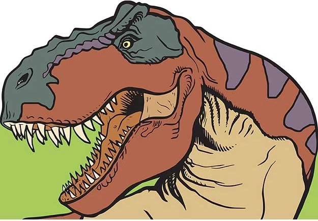Moje kolorowanki Dinozaury