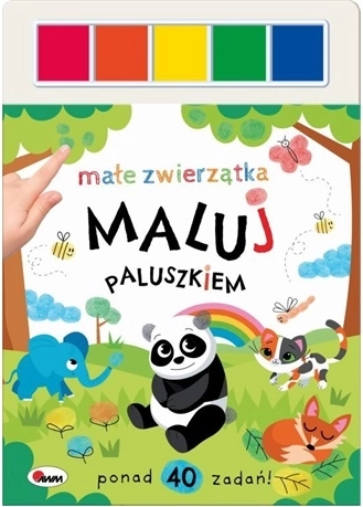 Maluj paluszkiem: Małe zwierzątka