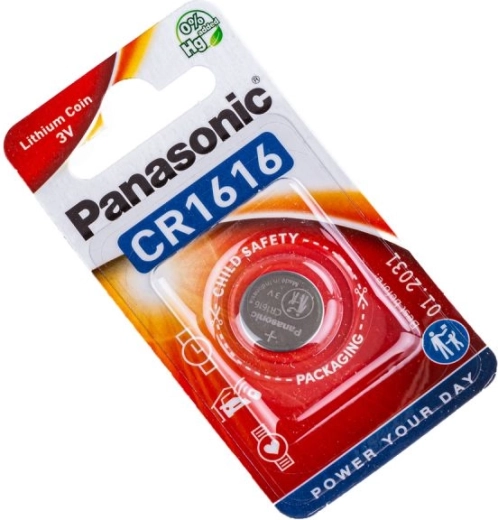 Litowa bateria guzikowa Panasonic CR1616 3 V – 1 sztuka