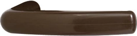 Klamka wewnętrzna Klasik z trzpieniem, brązowa, plastik, opakowanie 10 par