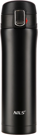 Termoska NILS Camp, 430 ml, czarna