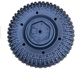JAMARA przednie koło do dziecięcego pojazdu elektrycznego Land Rover Defender 110 SVX Li-Power 12,6 V