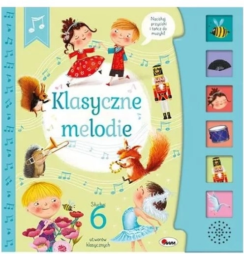 Klasyczne melodie – książka dźwiękowa dla dzieci