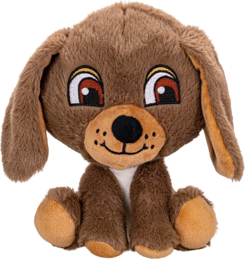 Pluszowy siedzący piesek 20 cm