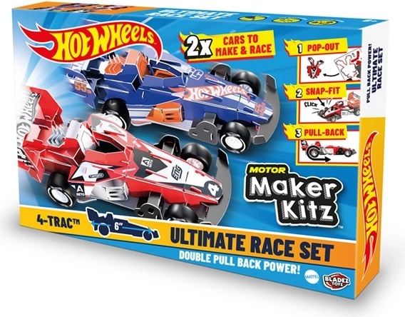 Zestaw HW Bladez Maker Kitz Make Race z 2 autkami - 1 sztuka