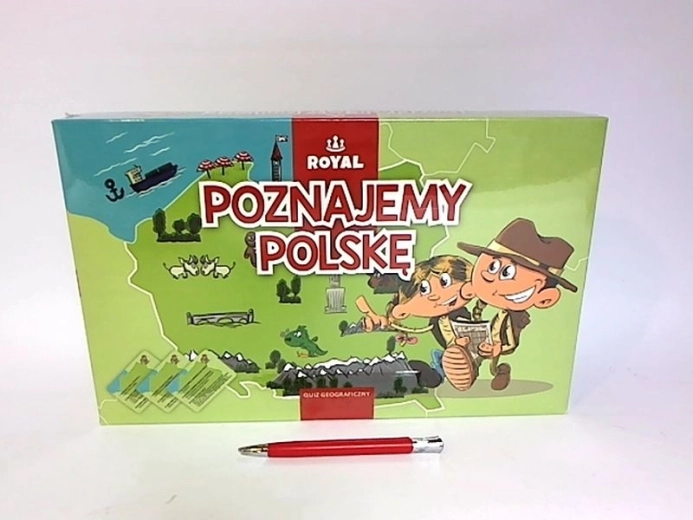 Poznajemy Polskę – edukacyjna quizowa gra planszowa