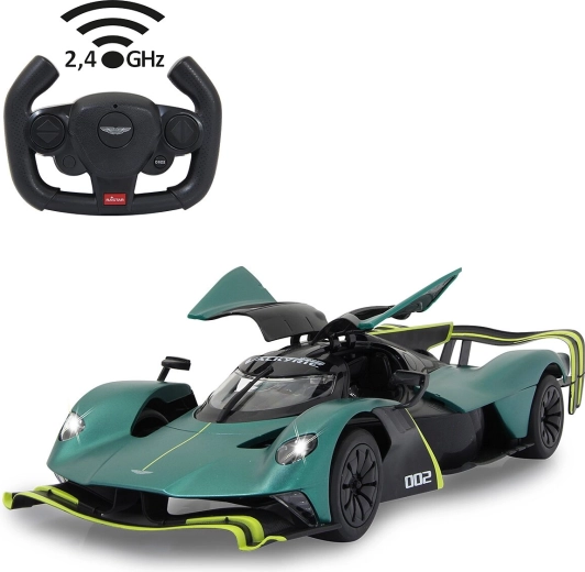 Zdalnie sterwiony Aston Martin Valkyrie AMR Pro 1:14 ciemnozielony
