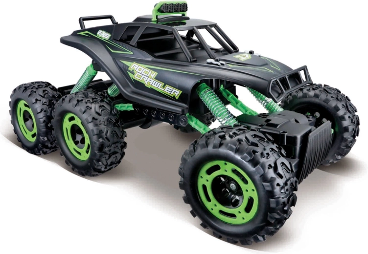 Maisto RC Rock Crawler 6x6 matowy czarny