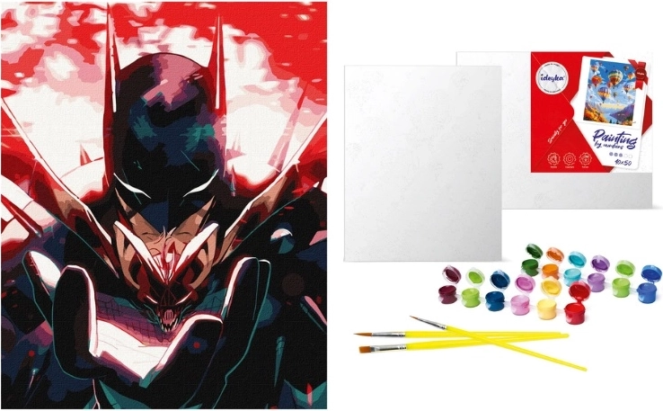 Malowanie po numerach Batman – Mroczny Rycerz 40 × 50 cm