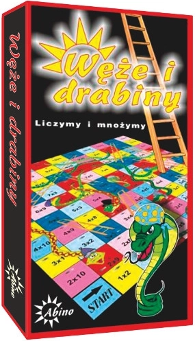 Węże i drabiny – edukacyjna gra do nauki tabliczki mnożenia
