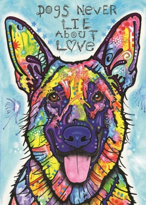 Puzzle Heye Jolly Pets: Psy nigdy nie kłamią 1000 elementów