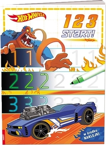 Ameet Hot Wheels 1 2 3 start!