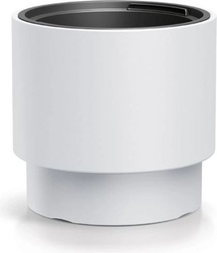 Doniczka z wkładem HEOS 29,8 cm – biała, mrozoodporna i odporna na UV