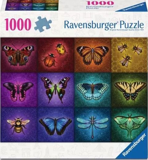 Puzzle Ravensburger Skrzydlate stworzenia 1000 elementów
