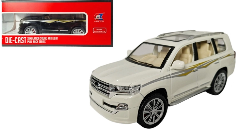 Metalowy model Toyota 1:24 ze światłem i dźwiękiem