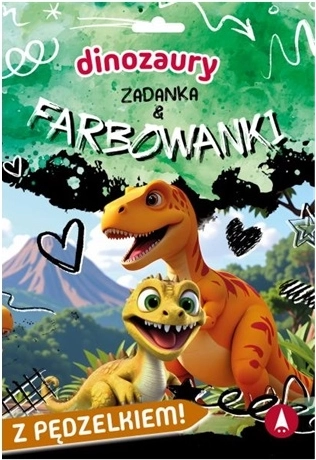 Zadania i wodne malowanki Dinozaury
