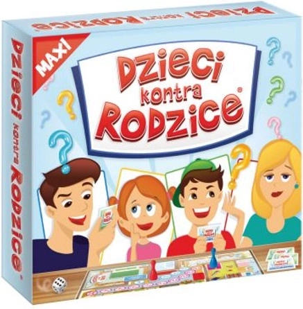 Dzieci kontra rodzice Maxi – rodzinna gra wiedzy