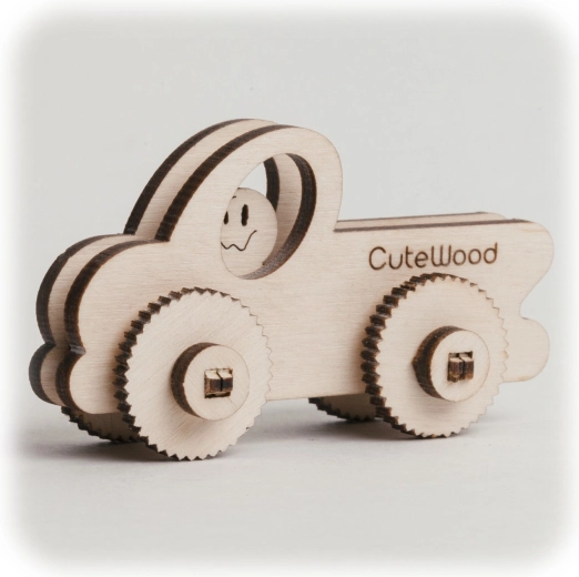 CuteWood drewniane puzzle 3D Pick-up