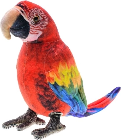 Pluszowa papuga ara 20 cm