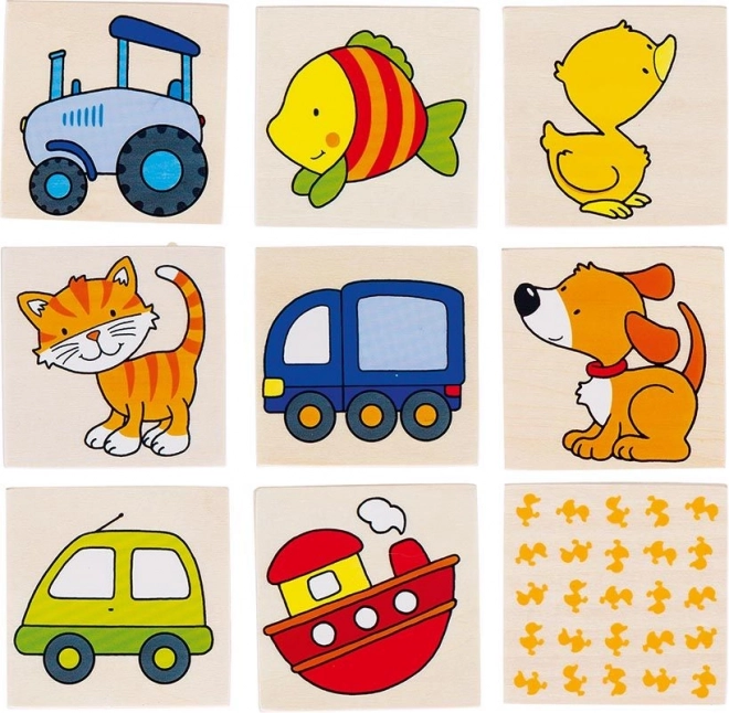 Goki Memo puzzle - 16 elementów