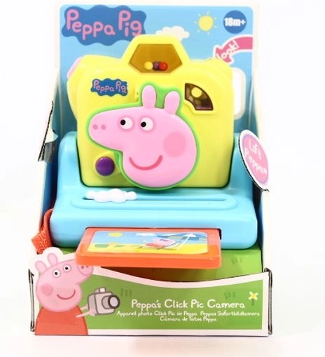 Aparat fotograficzny dla dzieci Peppa Pig ze światłem i dźwiękami