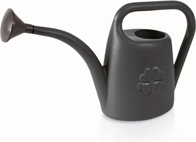 Plastowa konewka do podlewania 1,8 l antracytowa z odłączanym sitkiem