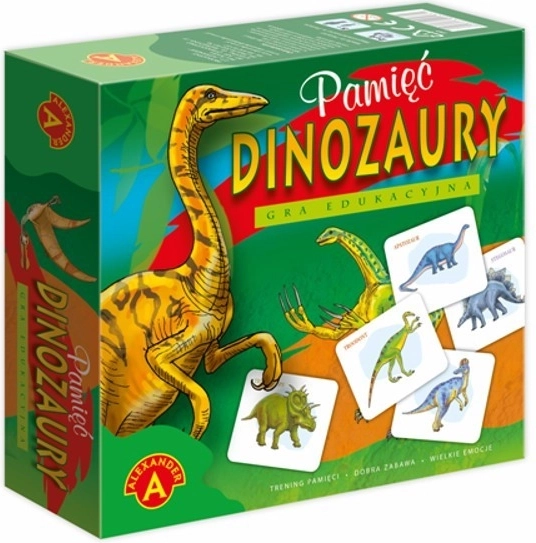 Gra pamięciowa Dinozaury