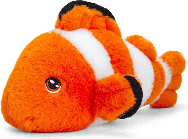 Keeleco pluszowy klaun o dużych oczach 25 cm