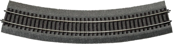 Torb kolejowa łukowa R5 z podsypką Roco Line