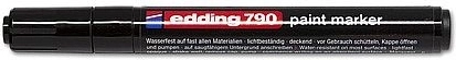 Lakierowy marker edding 790 czarny