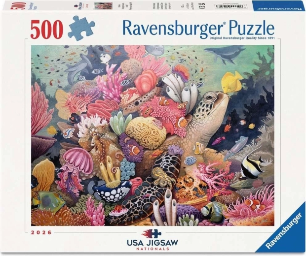 Puzzle Ravensburger Podwodny świat 500 elementów