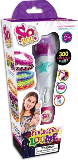 Tasia – zestaw do zaplatania bransoletek z gumek – 300 szt. bez lateksu