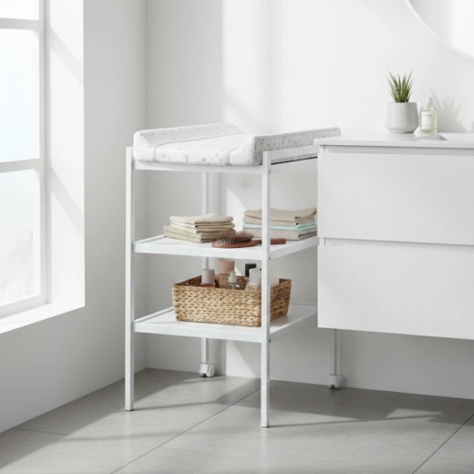 Petite&Mars drewniany przewijak Lumi White Wood