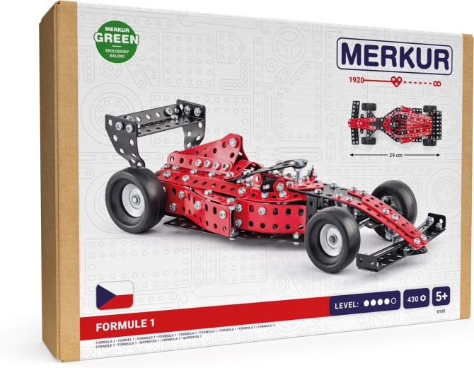 Merkur Formuła 1 – zestaw konstrukcyjny (430 elementów)