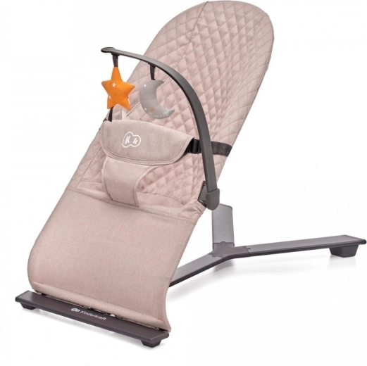 Leżaczek i huśtawka MIMI – beżowa