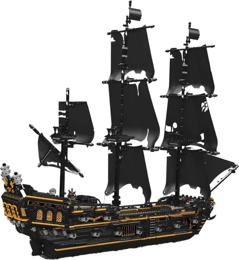 Mould King Zestaw konstrukcyjny piracki statek Czarna Perła 3180 elementów