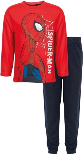 Dziecięca piżama Spider-Man czerwono-granatowa