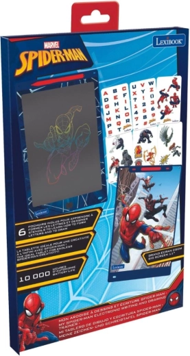 Tablet do rysowania Lexibook Spiderman z wyświetlaczem E-ink